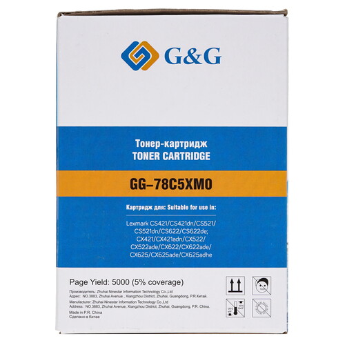 Купить Картридж лазерный G&G GG-78C5XM0 пурпурный  9146328. Характеристики, отзывы и цены в Донецке