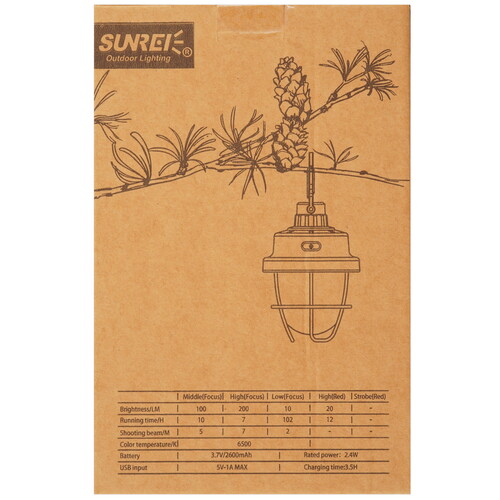 Купить Фонарь Sunree Pinecone 3 Pink  9135632. Характеристики, отзывы и цены в Донецке