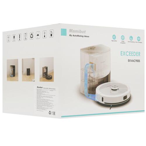 Купить Робот-пылесос Mamibot EXVAC900S черный  5403175. Характеристики, отзывы и цены в Донецке