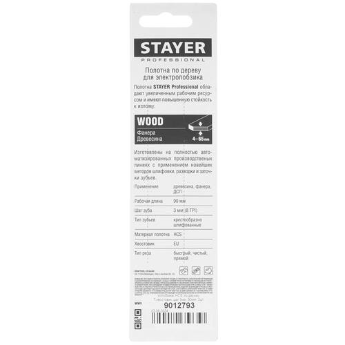 Купить Пилки для лобзика STAYER 15982-4_z02  9012793. Характеристики, отзывы и цены в Донецке