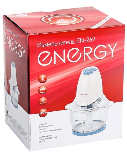 Купить Измельчитель  ENERGY EN-269 белый  8121960. Характеристики, отзывы и цены в Донецке