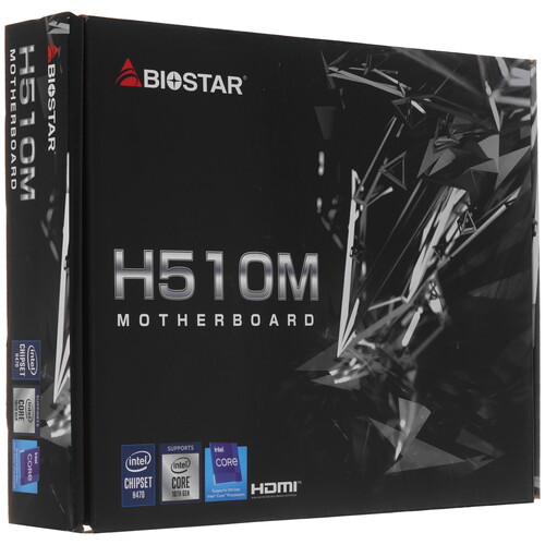 Купить Материнская плата Biostar H510MHP 4.0  5495818. Характеристики, отзывы и цены в Донецке