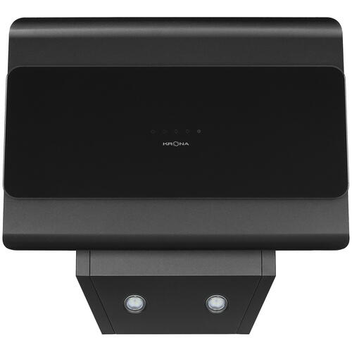 Купить Вытяжка наклонная KRONA URAN 600 DN BLACK 4S серый/черный  9046666. Характеристики, отзывы и цены в Донецке