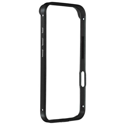 Купить Бампер  BoraSCO для Apple iPhone 16 черный  5490102. Характеристики, отзывы и цены в Донецке