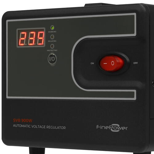 Купить Стабилизатор напряжения FinePower SVR 900W  5419942. Характеристики, отзывы и цены в Донецке