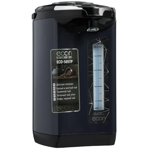 Купить Термопот ECON ECO-505TP черный  4814255. Характеристики, отзывы и цены в Донецке
