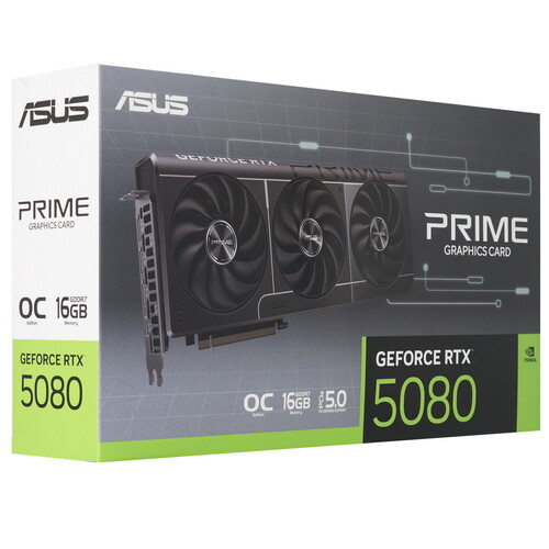 Купить Видеокарта ASUS GeForce RTX 5080 PRIME OC Edition  5613382. Характеристики, отзывы и цены в Донецке