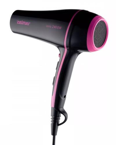 Купить Фен ZELMER ZHD8360 черный/розовый  5350672. Характеристики, отзывы и цены в Донецке