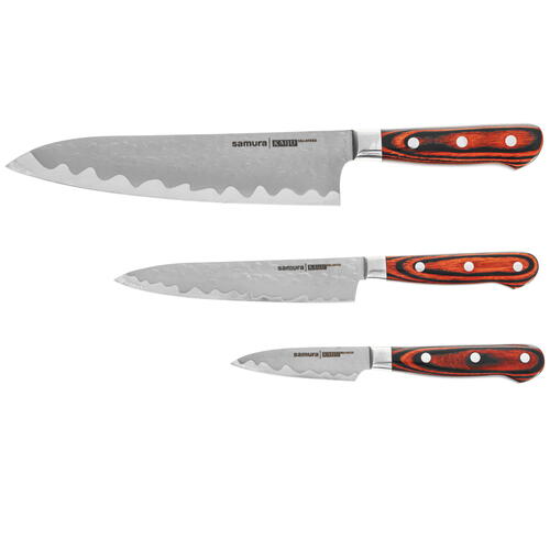 Купить Набор ножей Samura Kaiju SKJ-0220B/K  5456593. Характеристики, отзывы и цены в Донецке