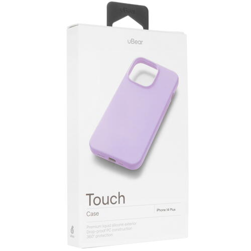 Купить Накладка  uBear Touch Case для Apple iPhone 14 Plus сиреневый  5460712. Характеристики, отзывы и цены в Донецке