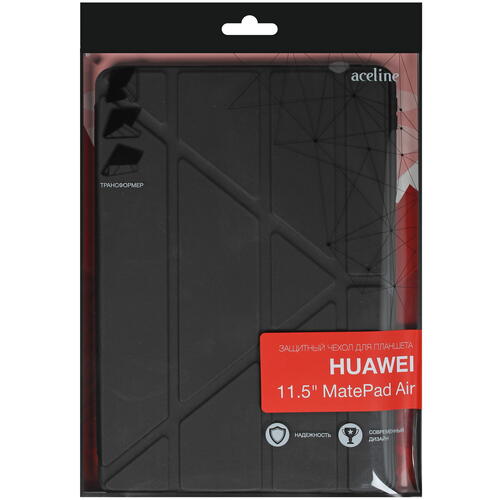 Купить Чехол-книжка Aceline Origami для HUAWEI MatePad Air черный  5423042. Характеристики, отзывы и цены в Донецке