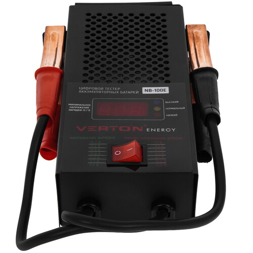 Купить Тестер аккумуляторных батарей VERTON Energy NB-100E  9205197. Характеристики, отзывы и цены в Донецке