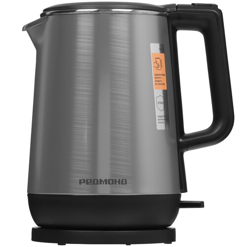 Купить Электрочайник РЕДМОНД KM235 серый  9185856. Характеристики, отзывы и цены в Донецке