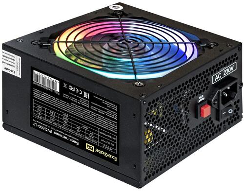 Купить Блок питания ExeGate EVO800-LT [EX289069RUS] черный  5354922. Характеристики, отзывы и цены в Донецке
