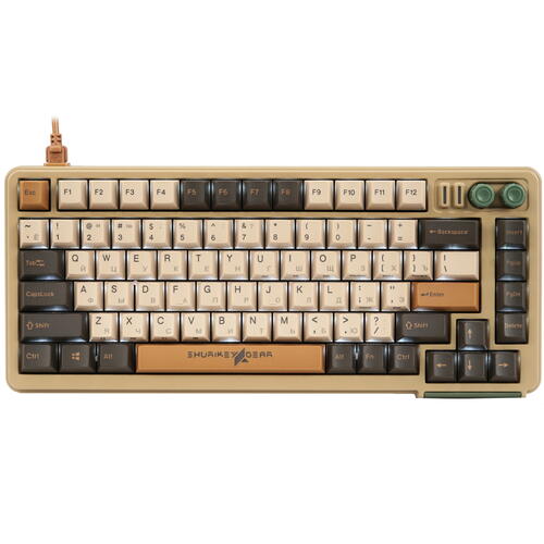 Купить Клавиатура проводная + беспроводная Shurikey Gear Saizo SZB81 Theme 002 [S03A002B002C1D01E008]  5415378. Характеристики, отзывы и цены в Донецке