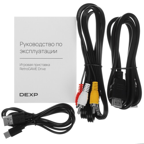 Купить Ретро-консоль DEXP RetroGAME Drive + 302 игр  5416157. Характеристики, отзывы и цены в Донецке