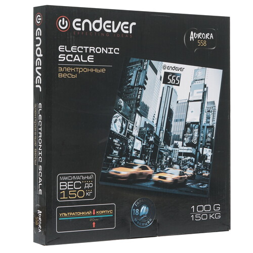 Купить Весы Endever Aurora-558 разноцветный  8139901. Характеристики, отзывы и цены в Донецке