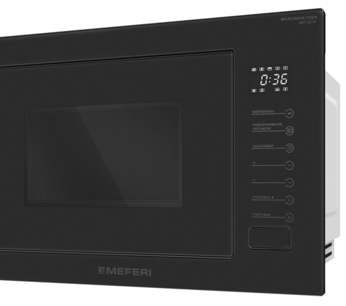 Купить Встраиваемая микроволновая печь Meferi MMO6025BK MATT ULTRA черный  9202555. Характеристики, отзывы и цены в Донецке
