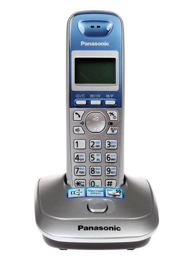 Купить Телефон беспроводной (DECT) Panasonic KX-TG 2511RUS  0189375. Характеристики, отзывы и цены в Донецке