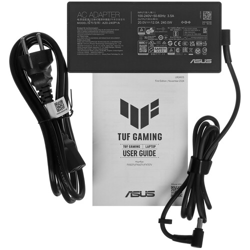 Купить 16" Ноутбук ASUS TUF Gaming FX607VU-RL059 серый  5612425. Характеристики, отзывы и цены в Донецке