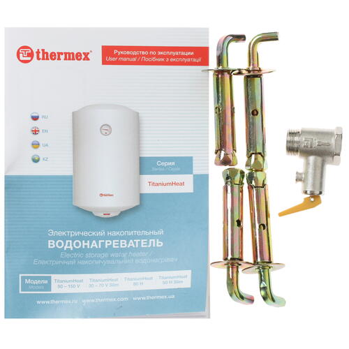 Купить Водонагреватель электрический Thermex TitaniumHeat 150 V  5338780. Характеристики, отзывы и цены в Донецке