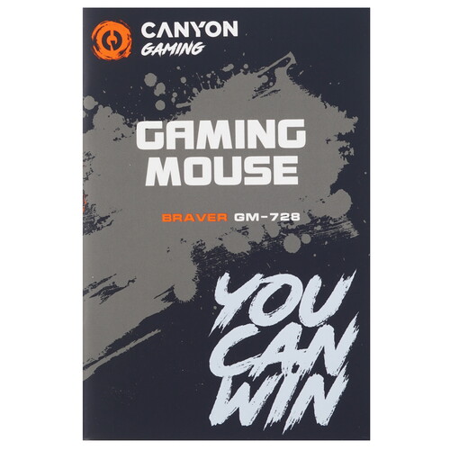 Купить Мышь проводная CANYON Braver GM-728  9134210. Характеристики, отзывы и цены в Донецке