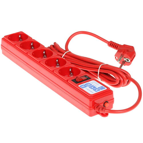 Купить Сетевой фильтр Power Cube SPG-MXTR-14 красный  1345608. Характеристики, отзывы и цены в Донецке