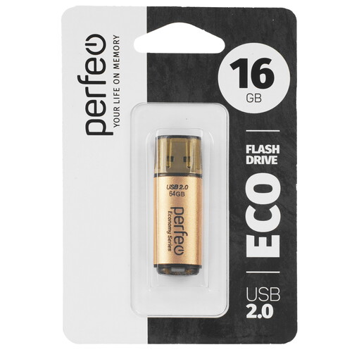 Купить Память USB Flash 64 ГБ Perfeo E04 Economy Series [PF-E04Gl064ES]  9209225. Характеристики, отзывы и цены в Донецке