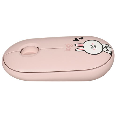 Купить Мышь беспроводная Logitech Pebble M350 [910-005782] розовый  5404488. Характеристики, отзывы и цены в Донецке