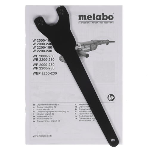 Купить Углошлифовальная машина (УШМ) Metabo WE 2000-230  8146935. Характеристики, отзывы и цены в Донецке