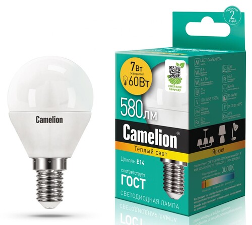 Купить Лампа светодиодная Camelion 12069  5644351. Характеристики, отзывы и цены в Донецке