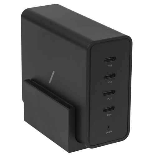 Купить Сетевое зарядное устройство Native Union Fast Desktop Charger PD 140W черный  5466021. Характеристики, отзывы и цены в Донецке