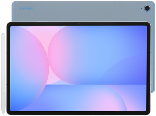 Купить 13.1" Планшет Samsung Galaxy Tab S10 FE+ Wi-Fi 128 ГБ голубой + стилус  5623043. Характеристики, отзывы и цены в Донецке
