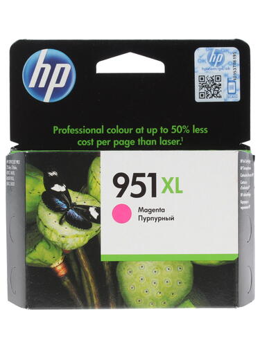 Купить Картридж HP 951XL (CN047AE) пурпурный  0139058. Характеристики, отзывы и цены в Донецке
