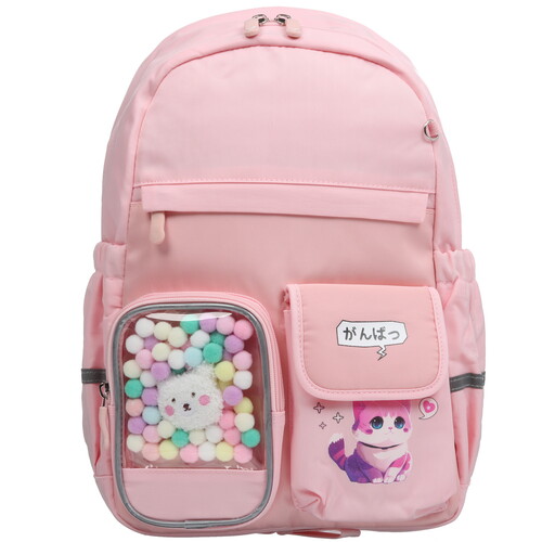 Купить Рюкзак BRAUBERG PASTEL Anime kittten розовый  9128329. Характеристики, отзывы и цены в Донецке