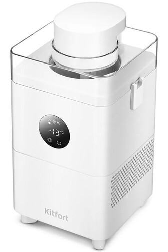 Купить Мороженица Kitfort КТ-1834 белый  9220545. Характеристики, отзывы и цены в Донецке