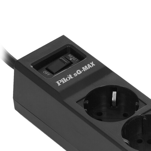 Купить Сетевой фильтр Pilot sG-MAX черный  5370578. Характеристики, отзывы и цены в Донецке