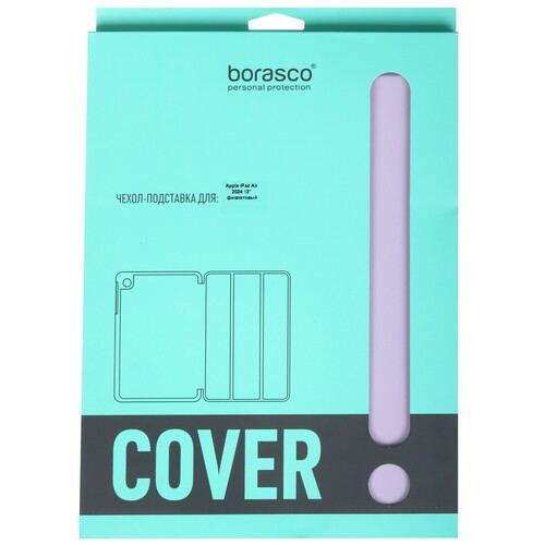 Купить Чехол-книжка BoraSCO для Apple iPad Air 13" (M2/M3) фиолетовый  5601841. Характеристики, отзывы и цены в Донецке