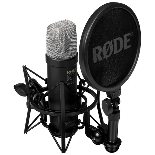 Купить Микрофон RODE NT1 5th Generation черный  5435872. Характеристики, отзывы и цены в Донецке