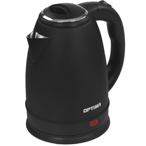 Купить Электрочайник OPTIMA EK-1808SS черный  9269572. Характеристики, отзывы и цены в Донецке