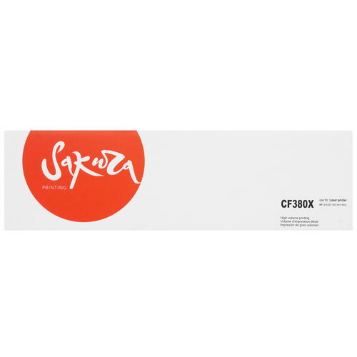 Купить Картридж лазерный SAKURA CF380X черный  5363937. Характеристики, отзывы и цены в Донецке