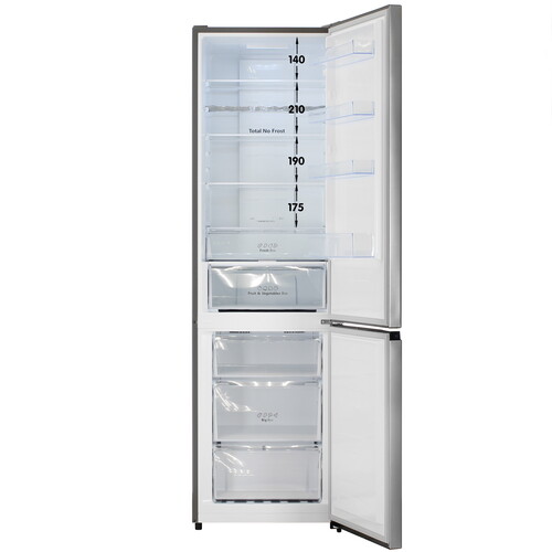 Купить Холодильник с морозильником   Hisense RB3N331NAC1 серый  9313815. Характеристики, отзывы и цены в Донецке