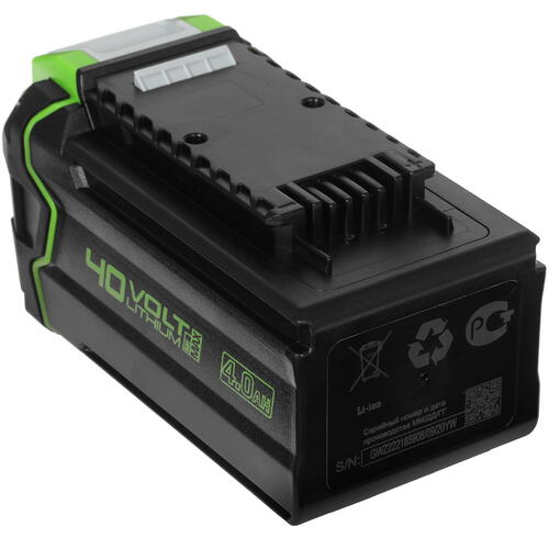 Купить Аккумулятор GreenWorks G40B4 40V  8196523. Характеристики, отзывы и цены в Донецке