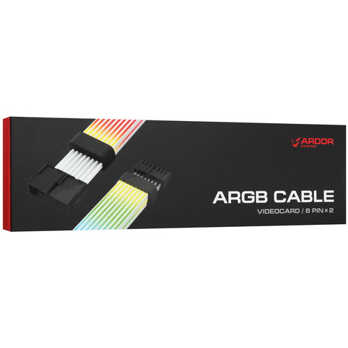 Купить Кабель для видеокарты ARDOR GAMING ARGB Videocard Cable 2x8-pin  5421980. Характеристики, отзывы и цены в Донецке