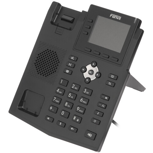 Купить Телефон VoIP Fanvil X3U черный  1624199. Характеристики, отзывы и цены в Донецке
