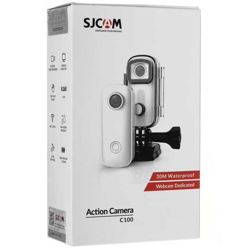 Купить Экшн-камера SJCAM C100 черный  5625156. Характеристики, отзывы и цены в Донецке