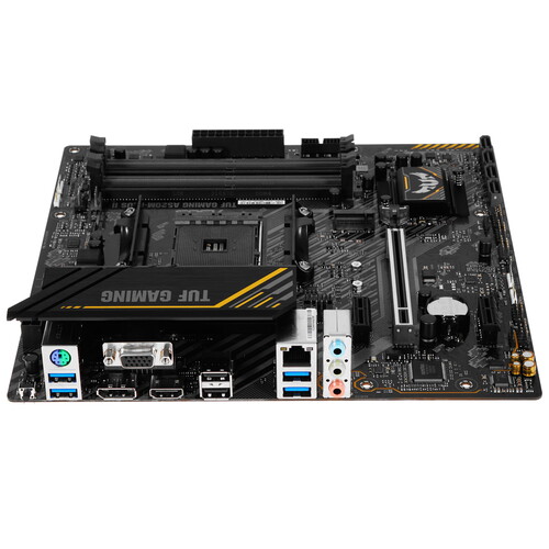 Купить Материнская плата ASUS TUF GAMING A520M-PLUS II  4811079. Характеристики, отзывы и цены в Донецке