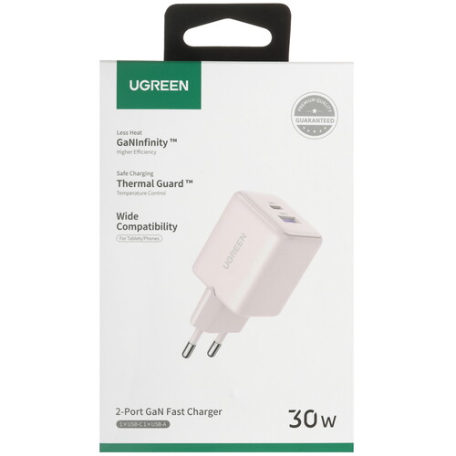 Купить Сетевое зарядное устройство Ugreen X516 розовый  9282982. Характеристики, отзывы и цены в Донецке