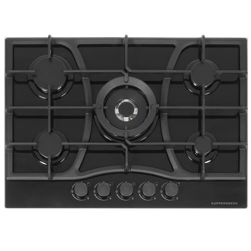 Купить Газовая варочная поверхность Kuppersberg FG 73 B  8198345. Характеристики, отзывы и цены в Донецке