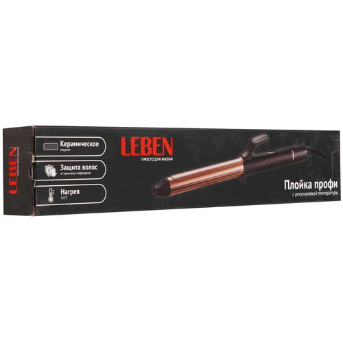 Купить Щипцы для завивки волос LEBEN 211-019  9237255. Характеристики, отзывы и цены в Донецке